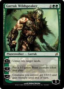 [213]【EN】【FOIL】野生語りのガラク/Garruk Wildspeaker【LRW】[R][緑]