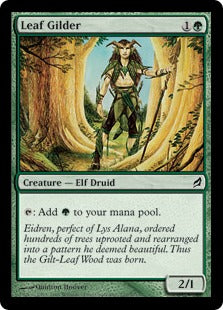 [227]【EN】【FOIL】葉光らせ/Leaf Gilder【LRW】[C][緑]