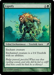 [228]【EN】【FOIL】木化/Lignify【LRW】[C][緑]