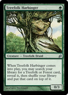[239]【EN】【FOIL】ツリーフォークの先触れ/Treefolk Harbinger【LRW】[U][緑]