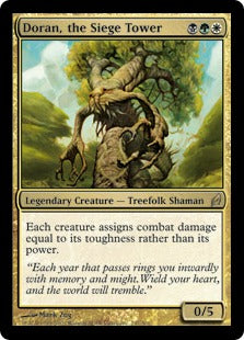 [247]【EN】【FOIL】包囲の塔、ドラン/Doran, the Siege Tower【LRW】[R][多色]