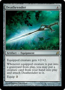 [255]【EN】【FOIL】死裂の剣/Deathrender【LRW】[R][茶]