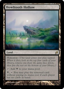 [269]【EN】【FOIL】吠え歯のうろ穴/Howltooth Hollow【LRW】[R][土地]