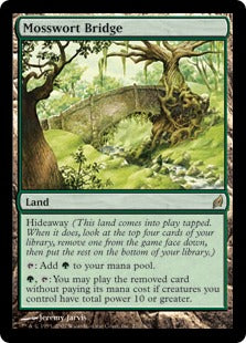 [270]【EN】【FOIL】苔汁の橋/Mosswort Bridge【LRW】[R][土地]