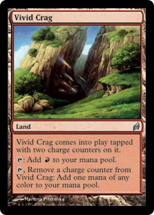 [275]【EN】【FOIL】鮮烈な岩山/Vivid Crag【LRW】[U][土地]