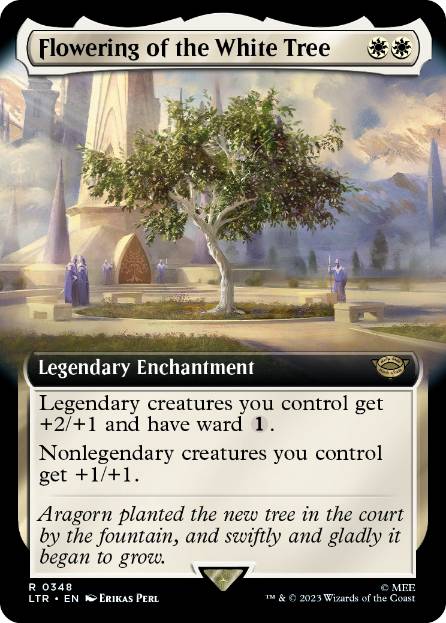 [348]【EN】■拡張アート■白の木に花開く/Flowering of the White Tree【LTR】[R][白]
