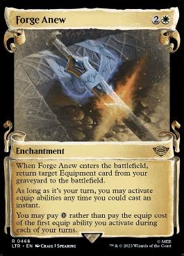 [468]【EN】■ショーケース■再鍛造/Forge Anew【LTR】[R][白]