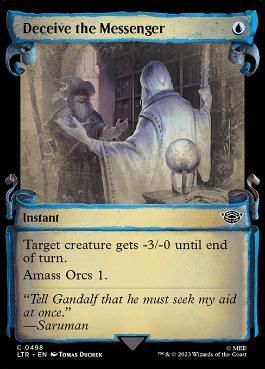 [498]【EN】■ショーケース■使者を欺く/Deceive the Messenger【LTR】[C][青]