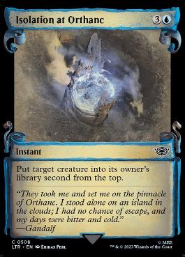 [508]【EN】■ショーケース■オルサンクへの幽閉/Isolation at Orthanc【LTR】[C][青]