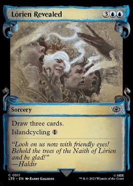 [511]【EN】■ショーケース■ロリアンの発見/Lórien Revealed【LTR】[C][青]