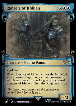 [517]【EN】■ショーケース■イシリアンのレンジャー/Rangers of Ithilien【LTR】[R][青]