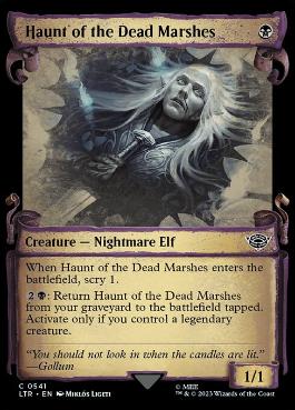 [541]【EN】■ショーケース■死者の沼地の亡者/Haunt of the Dead Marshes【LTR】[C][黒]