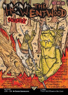 [737]【EN】■ボーダーレス■エント森の伐採/Hew the Entwood【LTR】[M][赤]