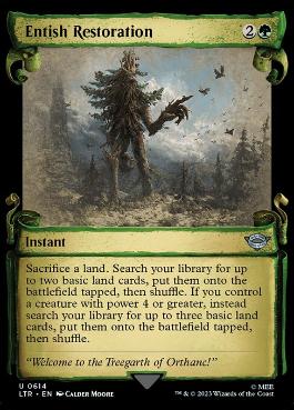 [614]【EN】■ショーケース■エントによる復興/Entish Restoration【LTR】[U][緑]