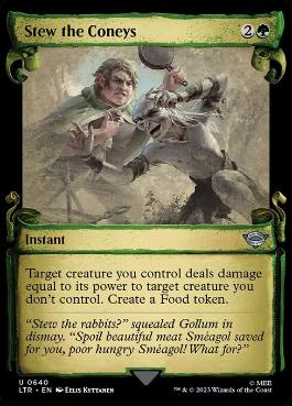 [640]【EN】■ショーケース■兎をシチューに/Stew the Coneys【LTR】[U][緑]