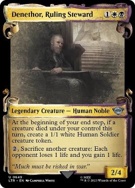[649]【EN】■ショーケース■統治する執政、デネソール/Denethor, Ruling Steward【LTR】[U][多色]