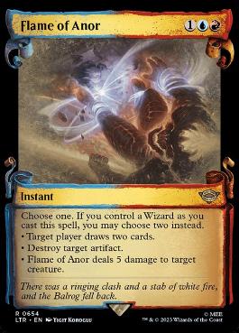 [654]【EN】■ショーケース■アノールの焔/Flame of Anor【LTR】[R][多色]