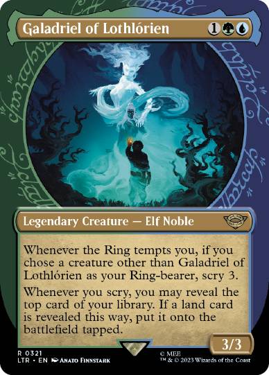 [321]【EN】■ショーケース■ロスロリアンのガラドリエル/Galadriel of Lothlórien【LTR】[R][多色]