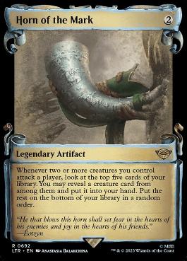 [692]【EN】■ショーケース■印の角笛/Horn of the Mark【LTR】[R][茶]