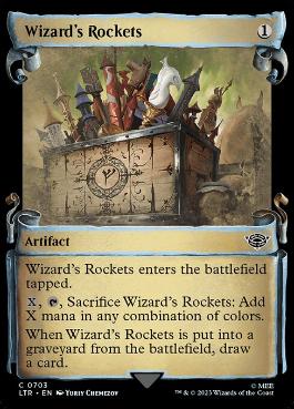 [703]【EN】■ショーケース■魔法使の打ち上げ花火/Wizard's Rockets【LTR】[C][茶]
