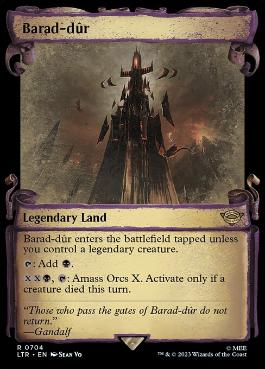 [704]【EN】■ショーケース■バラド＝ドゥール/Barad-dûr【LTR】[R][土地]