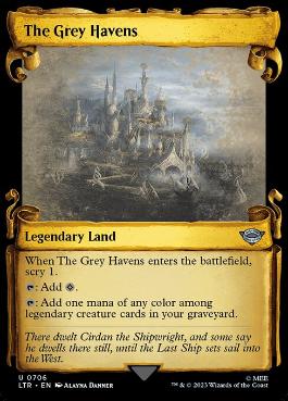 [706]【EN】■ショーケース■灰色港/The Grey Havens【LTR】[U][土地]