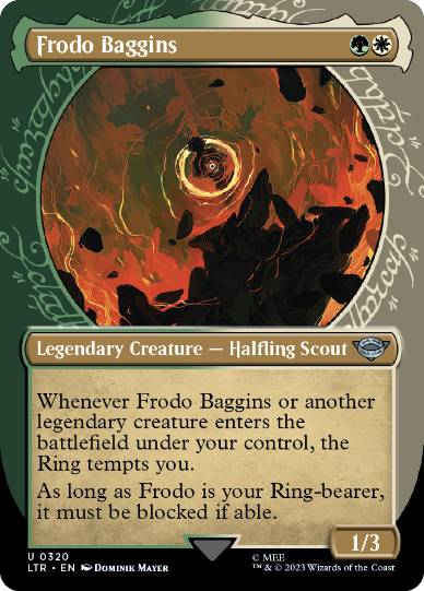 [320]【EN】【FOIL】■ショーケース■フロド・バギンズ/Frodo Baggins【LTR】[U][多色]