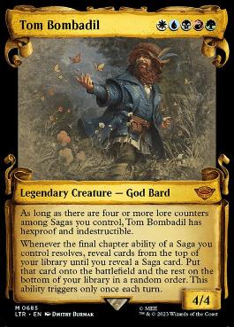 [685]【EN】【銀幕FOIL】■ショーケース■トム・ボンバディル/Tom Bombadil【LTR】[M][多色]