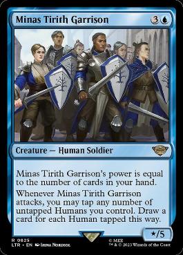 [825]【EN】Minas Tirith Garrison【LTR】[R][青]