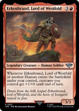 [123]【EN】ウェストフォルドの領主、エルケンブランド/Erkenbrand, Lord of Westfold【LTR】[U][赤]