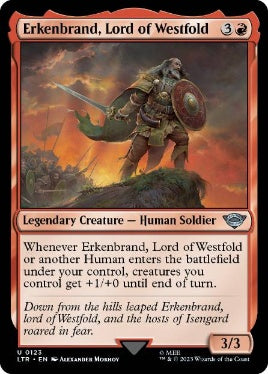 [123]【EN】ウェストフォルドの領主、エルケンブランド/Erkenbrand, Lord of Westfold【LTR】[U][赤]
