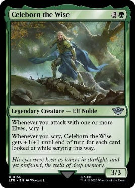 [156]【EN】賢者ケレボルン/Celeborn the Wise【LTR】[U][緑]
