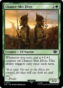[157]【EN】偶然出会ったエルフ/Chance-Met Elves【LTR】[C][緑]