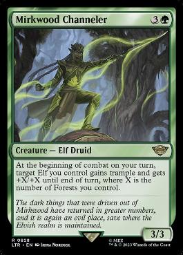 [828]【EN】Mirkwood Channeler【LTR】[R][緑]