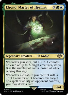 [200]【EN】医術の大家、エルロンド/Elrond, Master of Healing【LTR】[R][多色]