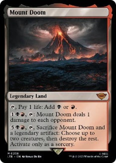 [258]【EN】滅びの山/Mount Doom【LTR】[M][土地]