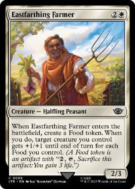 [008]【EN】【FOIL】東四が一の庄の農夫/Eastfarthing Farmer【LTR】[C][白]
