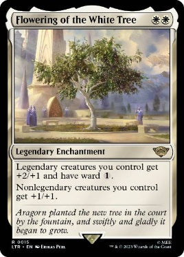 [015]【EN】【FOIL】白の木に花開く/Flowering of the White Tree【LTR】[R][白]