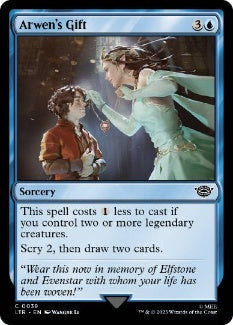 [039]【EN】【FOIL】アルウェンの贈り物/Arwen's Gift【LTR】[C][青]