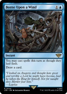 [044]【EN】【FOIL】風に運ばれて/Borne Upon a Wind【LTR】[R][青]