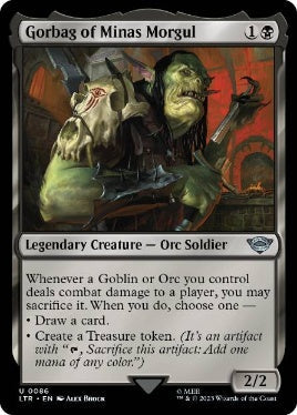 [086]【EN】【FOIL】ミナス・モルグルのゴルバグ/Gorbag of Minas Morgul【LTR】[U][黒]