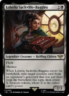 [093]【EN】【FOIL】ロベリア・サックビル＝バギンズ/Lobelia Sackville-Baggins【LTR】[R][黒]