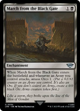 [094]【EN】【FOIL】黒門からの出撃/March from the Black Gate【LTR】[U][黒]
