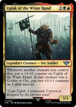 [235]【EN】【FOIL】白の手のウグルーク/Uglúk of the White Hand【LTR】[U][多色]