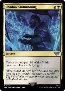 [226]【EN】【FOIL】影の召喚/Shadow Summoning【LTR】[U][多色]