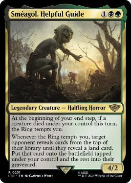 [231]【EN】【FOIL】役立つ案内人、スメアゴル/Sméagol, Helpful Guide【LTR】[R][多色]