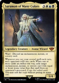 [223]【EN】【FOIL】多彩なるサルマン/Saruman of Many Colors【LTR】[R][多色]