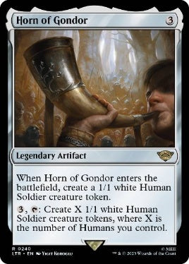 [240]【EN】【FOIL】ゴンドールの角笛/Horn of Gondor【LTR】[R][茶]