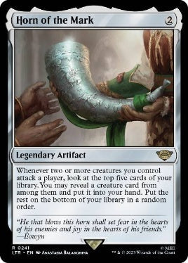 [241]【EN】【FOIL】印の角笛/Horn of the Mark【LTR】[R][茶]