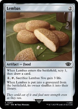 [243]【EN】【FOIL】レンバス/Lembas【LTR】[C][茶]